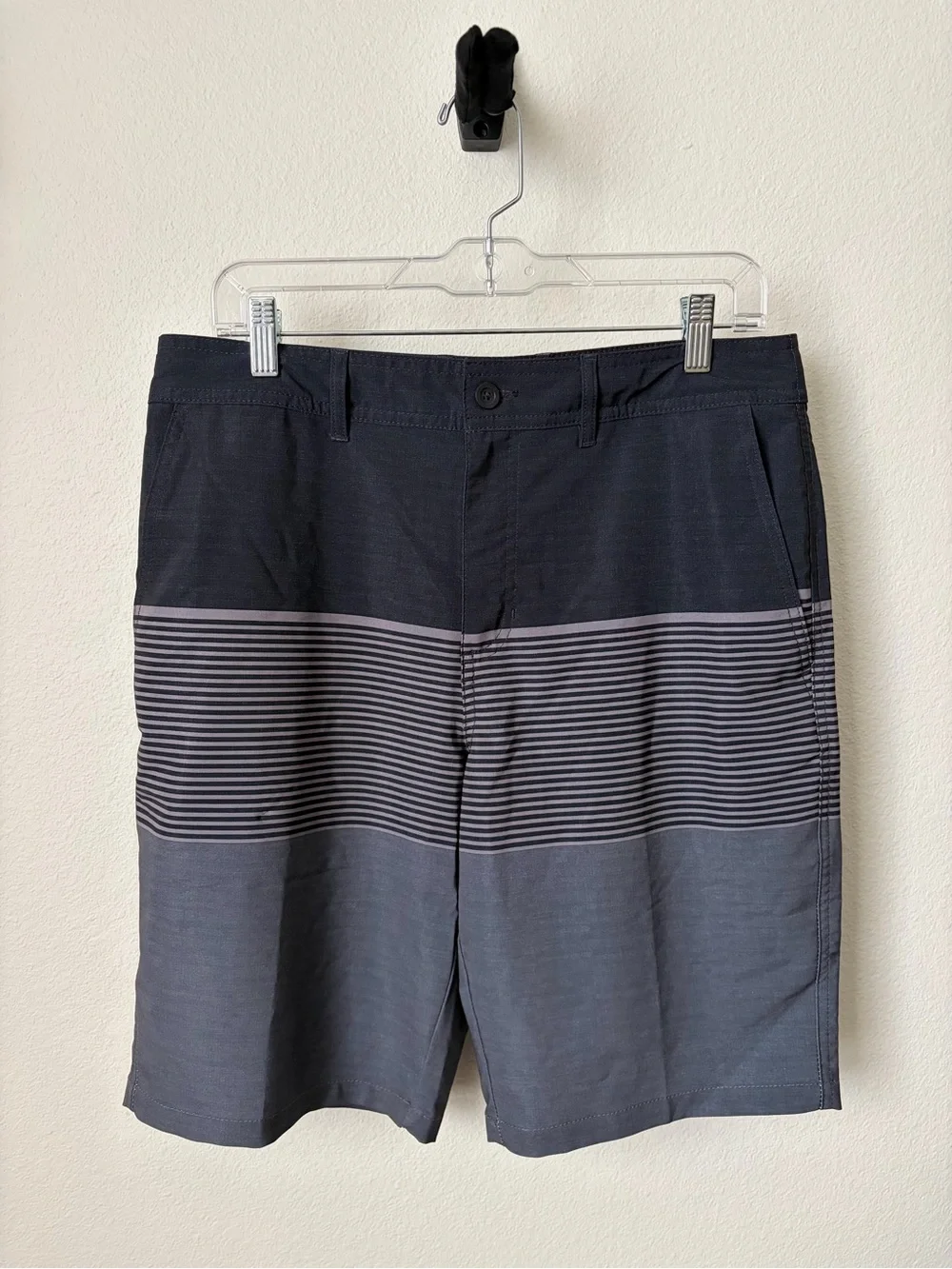 Goodfellow & Co Black and Gray Board Shorts